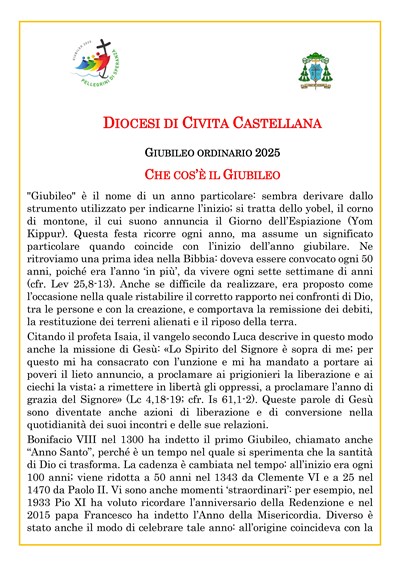 Diocesi di Civita Castellana - Giubileo ordinario 2025
